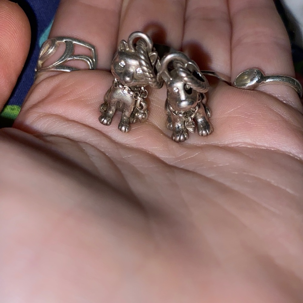 Brighton dog&cat bracelet charms